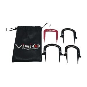 Odyssey Visio Back 2 Basics Putting Gates Set Of 4 w/ Bag Golfing